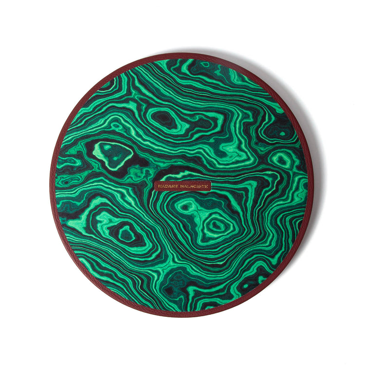 Mosaic Leather Tray FW26