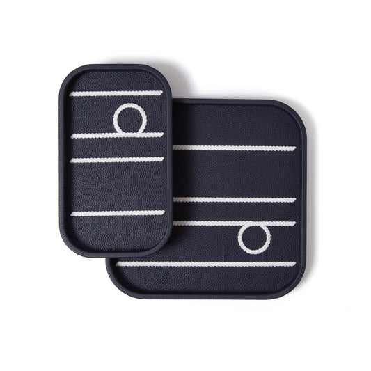 "Knotted" Trays (Set of 2)