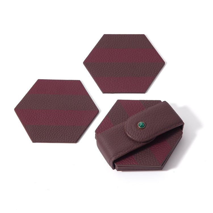 "Riley" Marquetry Coasters