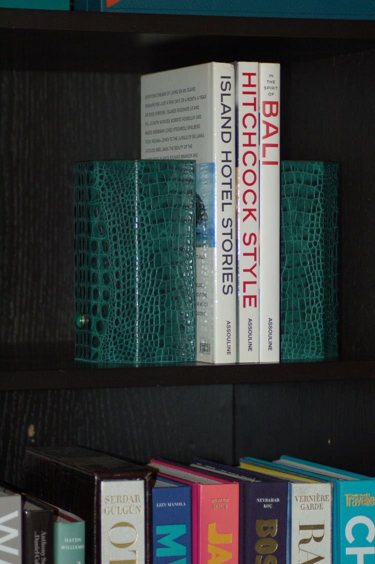 Bibliotheque Bookends Croco - DW