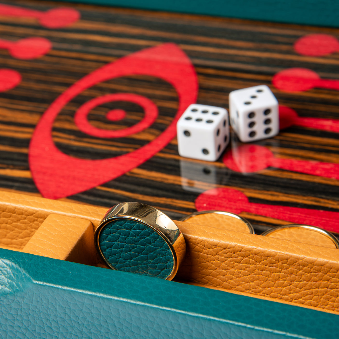 Limited Edition Backgammon Marquetry FW25