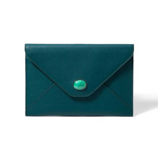 Envelope Clutch | Sealed with a Kiss - Teal