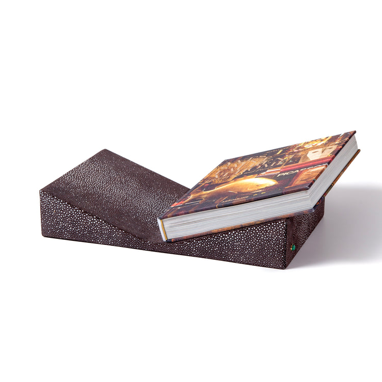 "Bibliotheque" Shagreen Bookstand