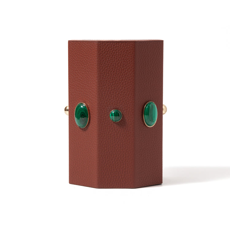 "Theo" Bibliothèque Bookends Jeweled