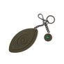Talisman Keychains Evil Eye Talisman Keychains, handcrafted leather marquetry. %100 Leather