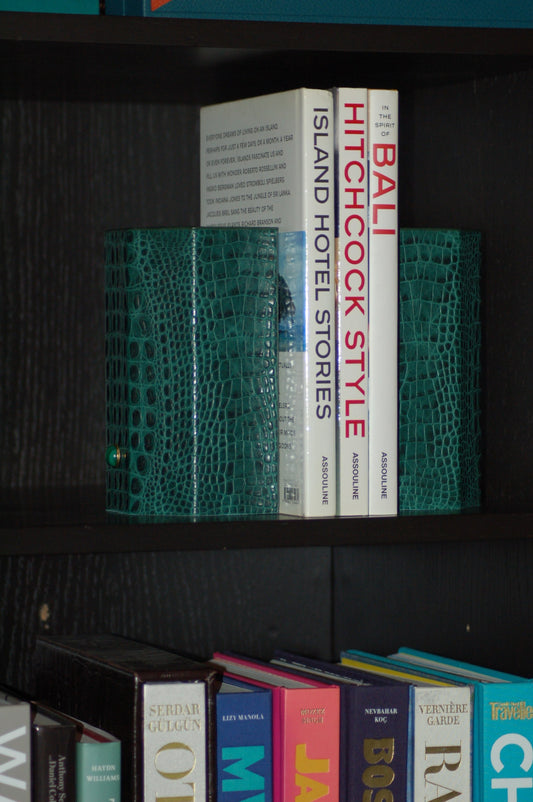 Bibliotheque Bookends Croco - DW