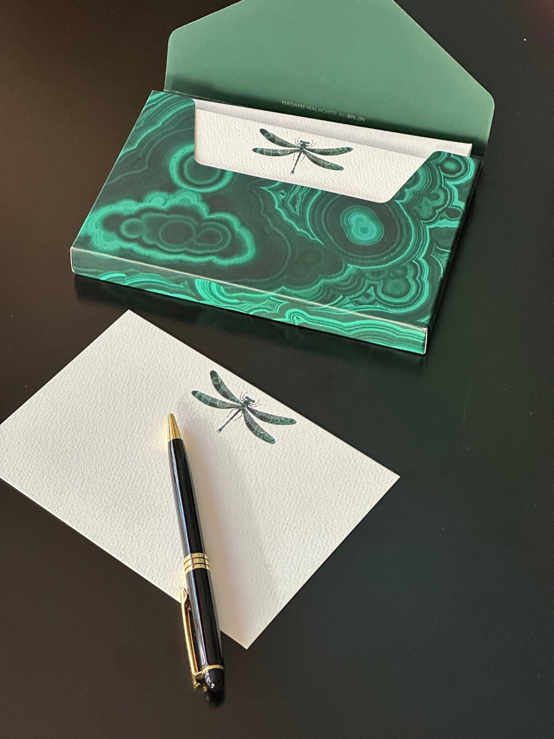 Malachite Notecards "Out of Africa"