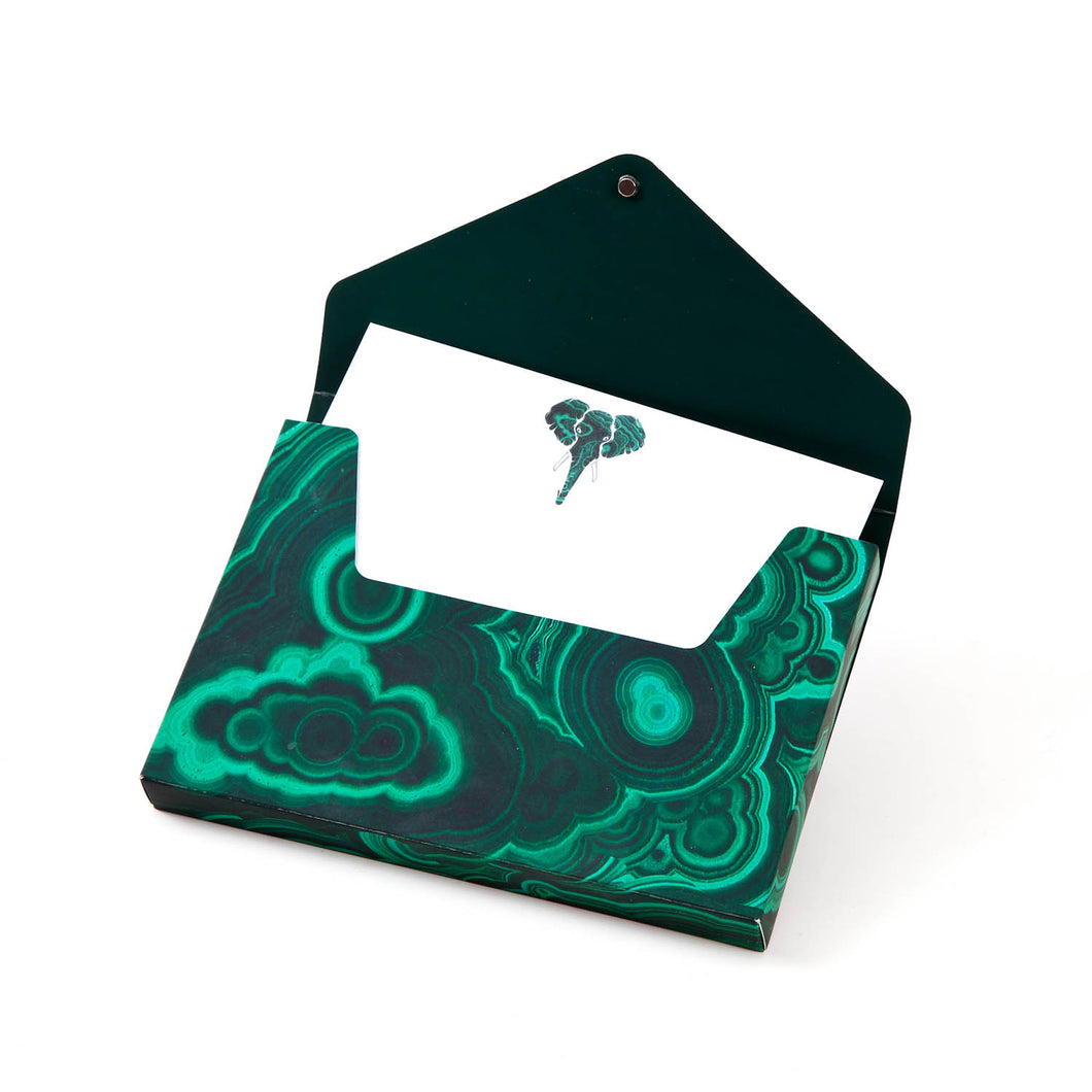 Malachite Notecards 