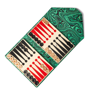 Envelope Backgammon (Black&Red inside)
