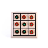 Madame Malachite Tic Tac Toe Game Box Love is a constant game of tic-tac-toe... Handcrafted with leather marquetry to the smallest detail.