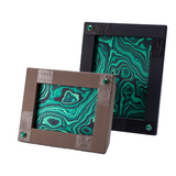 Madame Malachite Jeweled Frame Frames for the moment which count! With a magnet closure, backed by malachite vibrations...